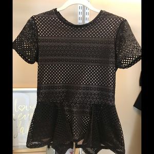 BCBC peplum top